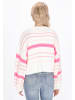 IZIA Women Cardigan in offwhite pink