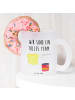 Mr. & Mrs. Panda Kaffeetasse Toast Marmelade mit Spruch in Transparent
