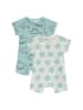 Minoti 2er. Set: Strampler 24babypack19 in mint