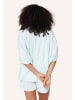 Linga Dore Linga Dore Top & shorts in Mint stripe