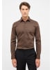 Eterna Hemd SLIM FIT in dunkelbraun