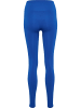 Hummel Hummel Tights Hmltif Yoga Damen Dehnbarem Schnelltrocknend Nahtlosen in OLYMPIAN BLUE