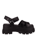 Buffalo Sandalen schwarz