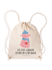 Mr. & Mrs. Panda Stofftasche Schwein Glühwein mit Spruch in Creme