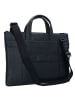 Piquadro Black Square Aktentasche Leder 42 cm Laptopfach in nero