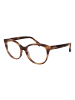 Max Mara Damen Optische Fassungen Rund Braun