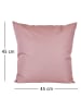 JACK 2er Set Outdoor Kissenhülle 45x45cm Uni in Altrosa