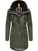 ragwear Wintermantel Elsien in Dark Olive
