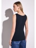 Street One Street-One 'Basic Top in Unifarbe' Marineblau