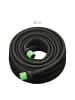 relaxdays Tropfschlauch in Schwarz - 20 m