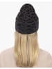 eivy Beanie Watcher in Black Leopard