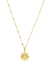 PURELEI Kette Sun Peridot Gold