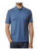 Ragman Poloshirt mit Brusttasche in Mittelblau