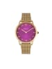 Bertha Abby Schweizer Armbanduhr in Rose Gold/Fuchsia