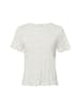 Marie Lund Schlafshirt in weiß rosa - 0001