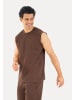 SMILODOX Tank Top Xion in Braun