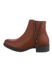 Ital-Design Stiefelette in Camel