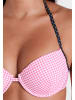 Buffalo Push-Up-Bikini-Top in rosa-schwarz