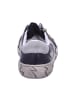 rieker Slipper in schwarz/schwarz/cement