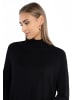 RISA Damen Strickkleid in Schwarz