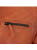 JILANI Lederjacke Lammnappa in Orange