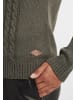 Oxmo Strickpullover OXCarry in Grau