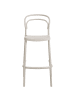 Beliani 2er-Set Barhocker PORANO in Beige
