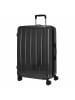 Check.In London 2.0 Trolley-Set 3tlg. (orange) in carbon schwarz