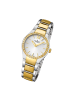 Candino Analog-Armbanduhr Candino Classic silber, gold mittel (ca. 32mm)