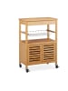 relaxdays Küchenwagen in Natur - (B)59,5 x (H)82 x (T)35 cm