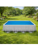 Happy People Solarabdeckplane für Stahlrahmenpools eckig, 549x274cm in blau