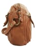 Cluty Umhängetasche echt Leder in cognac