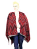 collezione alessandro Poncho " Marcia " in rot