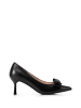 Wittchen Lederpumps Mit Schleife in Black