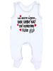 TupTam Baby Strampler Set mit Spruch in weiß