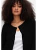 sheego Kurze Strickjacke in schwarz