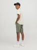 JACK & JONES Junior Chino Shorts in Deep Lichen Green