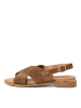 Tamaris Schaftsandalen in Braun