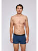 SNOCKS Boxershorts ohne Logo aus Bio-Baumwolle in Blau