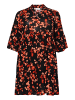 KAFFE curve Kleid KCami A-shape in Red Flower