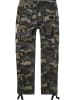 Brandit Cargohose "Irm Pure Slim Trouser" in Camouflage