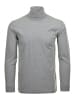 Ragman Rollkragenpullover für Herren in grau