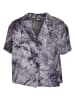 Urban Classics Urban Classics Damen Ladies Viscose Tie Dye Resort Shirt in dark