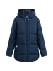 DreiMaster Maritim Winterjacke Mit Wattierung in Dunkelmarine