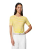 Marc O'Polo Gestreiftes T-Shirt slim in multi/ corn yellow