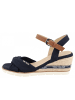 Tom Tailor Sandalette  in Blau