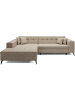 MF Design Sokka Recamiere Links in Beige -  (L) 292 x (B) 292 x (H) 84 cm