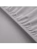 UNCOVER BY SCHIESSER Edeljersey Spannbettlaken New Jersey in Hellgrau