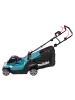 Makita Akku-Rasenmäher XGT 40 V max 43 cm 50 L in Türkis