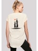 F4NT4STIC Long Cut T-Shirt Escape Discover the World Pinetree in Whitesand